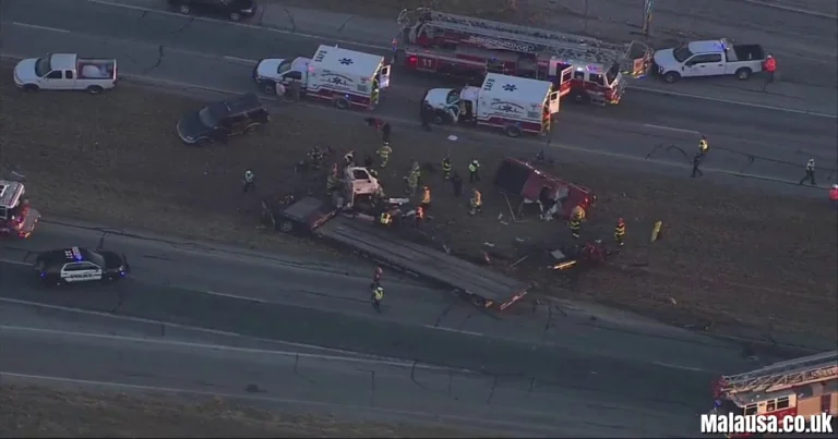 THE I-35 is Closed Due to a Multi-Vehicle Wreck