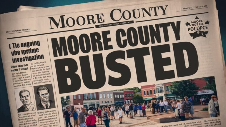 Moore County Busted Newspaper